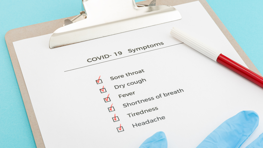 Symptoms of COVID-19